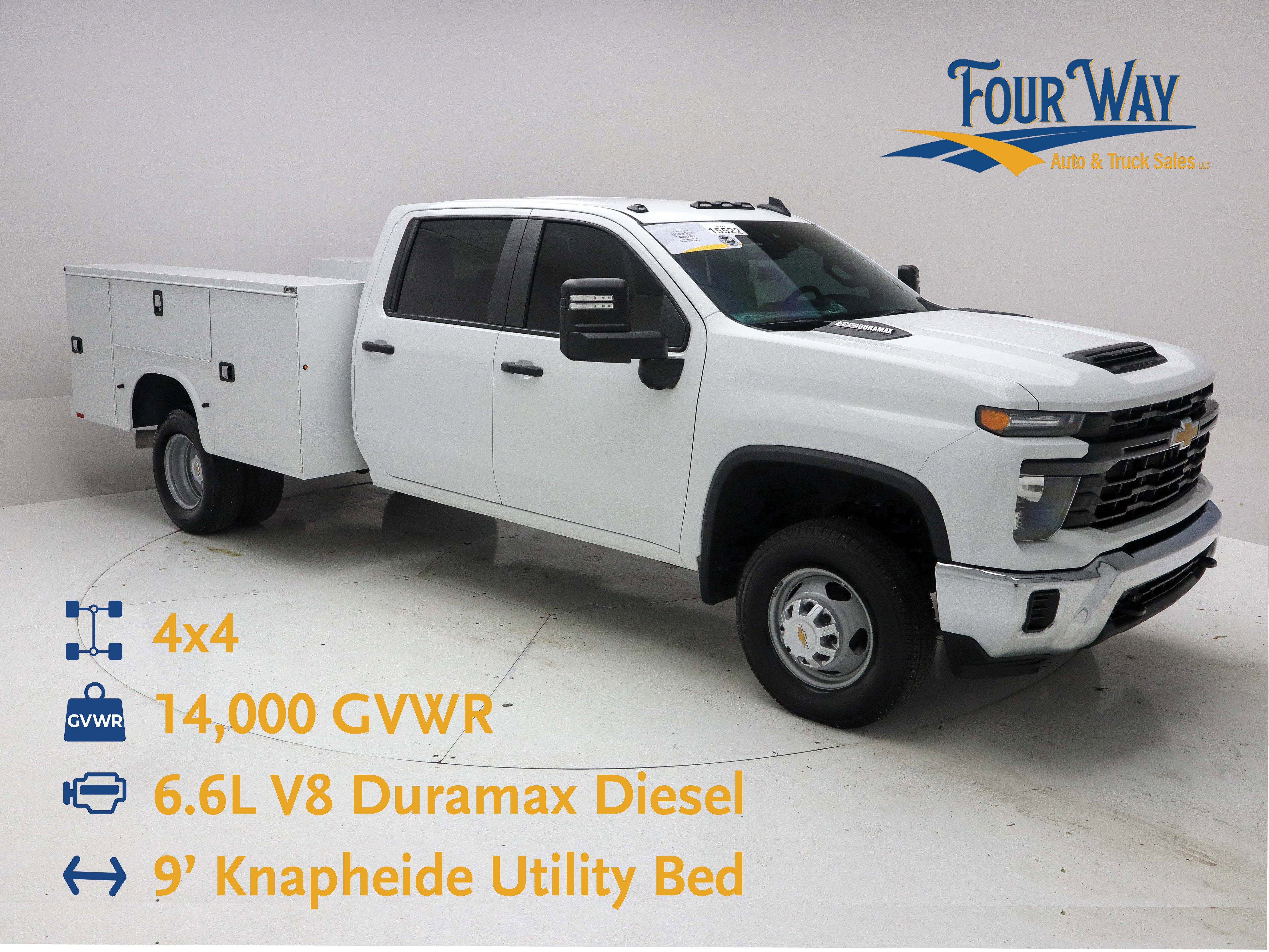 Used 2024 Chevrolet Silverado 3500 W/T w/ WT Convenience Package AWD/4WD image 1