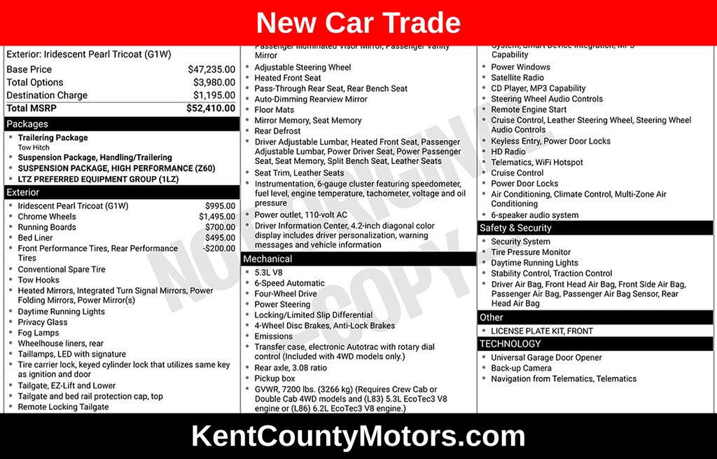Used 2016 Chevrolet Silverado 1500 LTZ AWD/4WD image 1