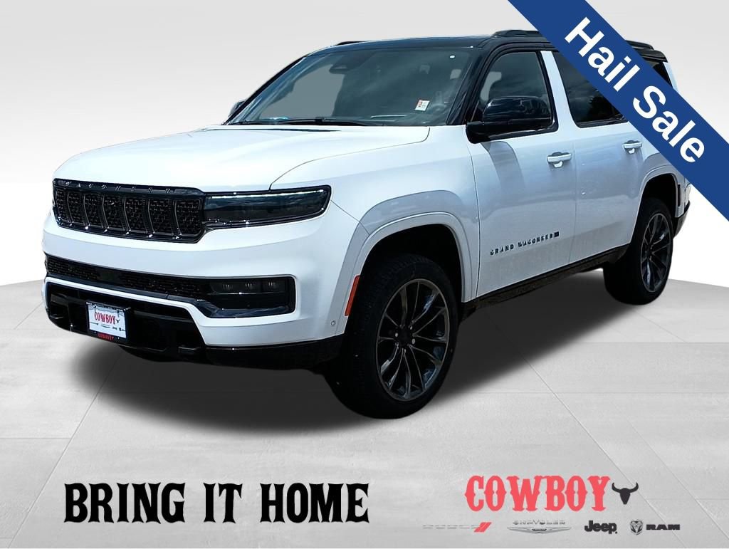 New 2025 Jeep Grand Wagoneer Series II Obsidian w/ Quick Order Packagew 28T