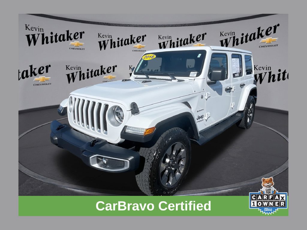 Used 2018 Jeep Wrangler Unlimited Sahara AWD/4WD image 1