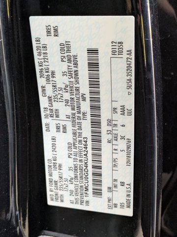 Used 2019 Ford Escape SE image 22