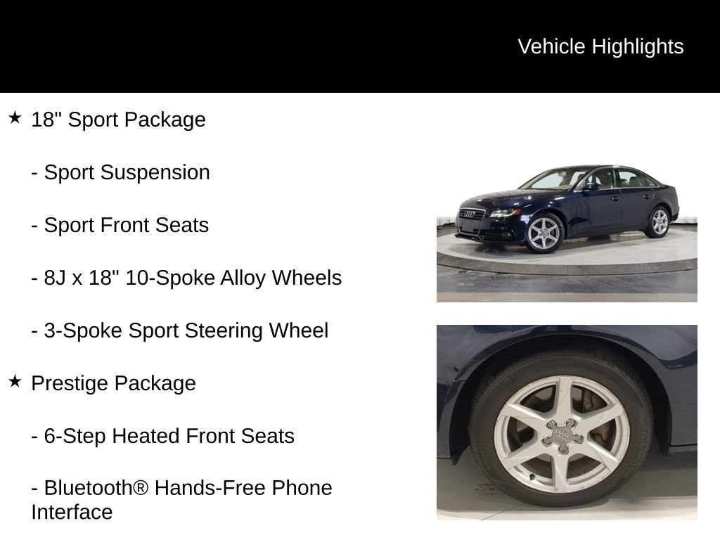 Used 2011 Audi A4 2.0T Prestige AWD/4WD image 6