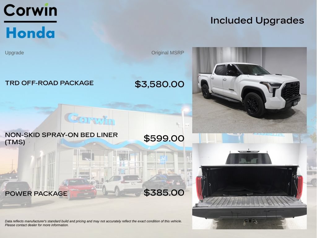 Used 2024 Toyota Tundra Limited w/ TRD Off-Road Package AWD/4WD image 4