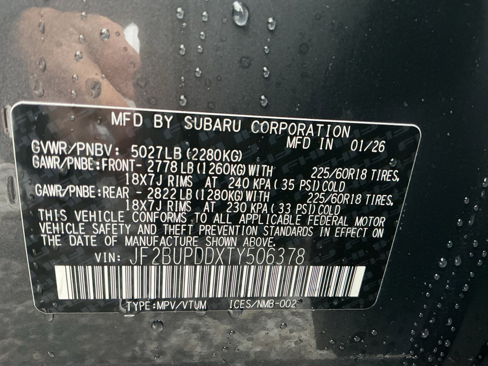 New 2026 Subaru Outback Limited AWD/4WD image 7