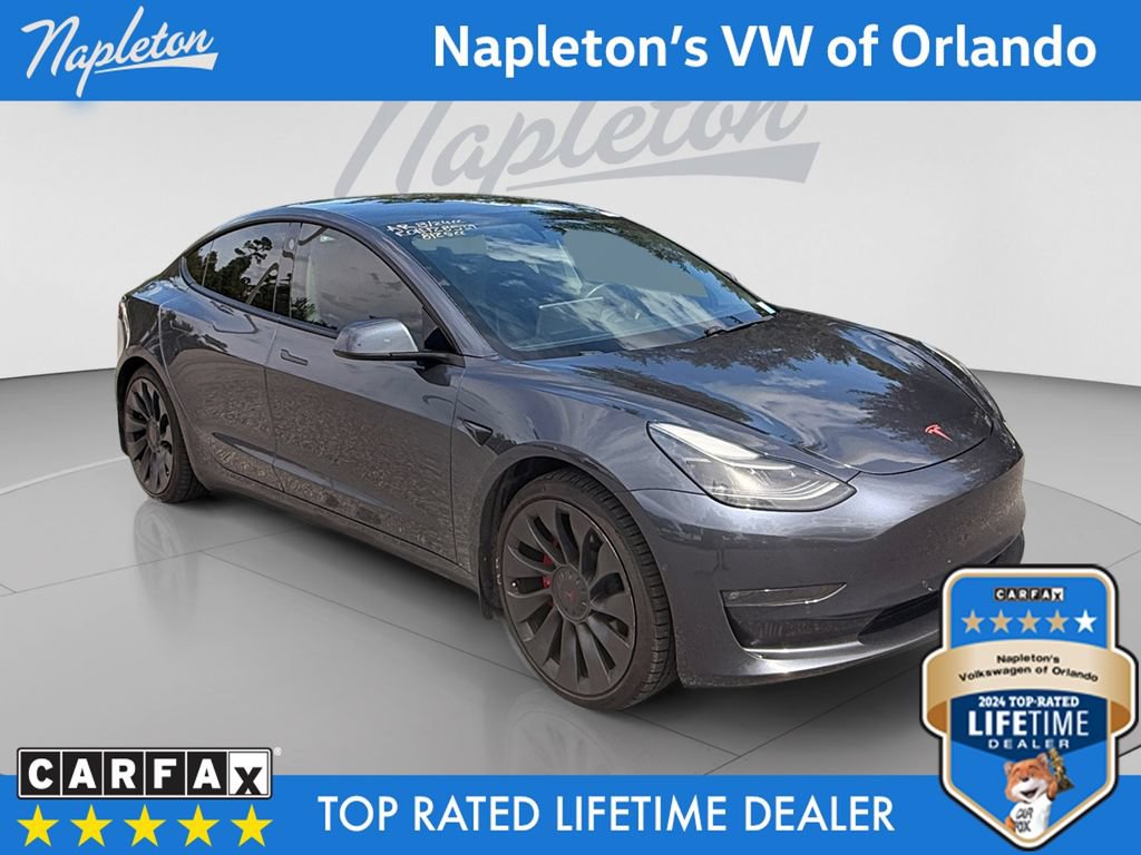 Used 2021 Tesla Model 3 Performance AWD/4WD image 8