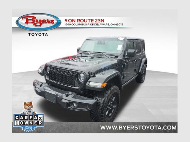 Used 2025 Jeep Wrangler Unlimited Sport S 4xe image 1