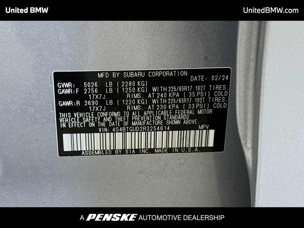 Used 2024 Subaru Outback Wilderness AWD/4WD image 15