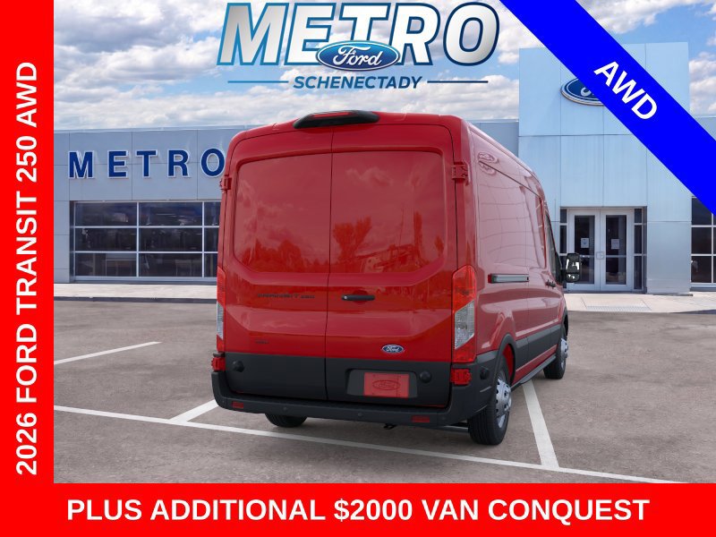 New 2026 Ford Transit 250 148 Medium Roof Extended AWD image 8