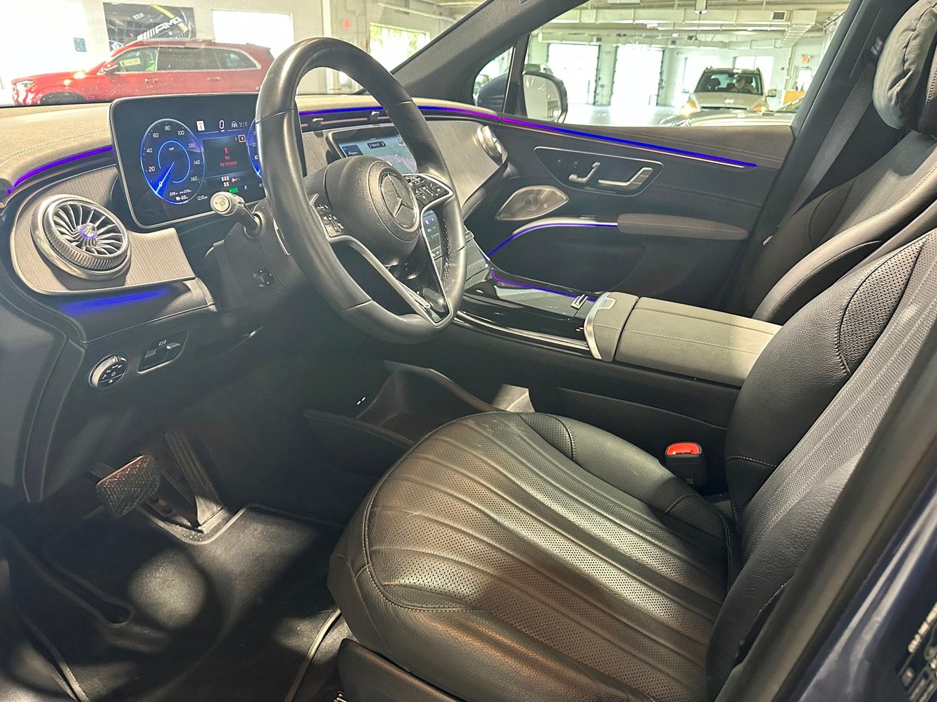 Certified 2023 Mercedes-Benz EQS 450+ 4MATIC SUV w/ Acoustic Comfort Package image 7