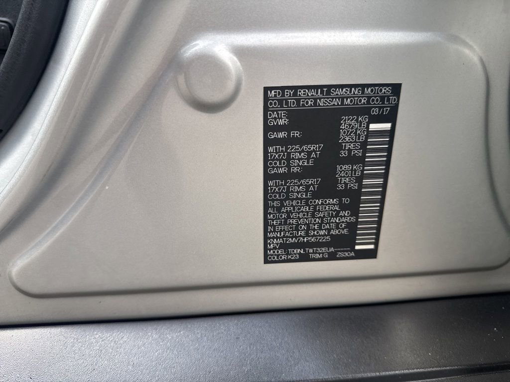 Used 2017 Nissan Rogue SV w/ SV Premium Package AWD/4WD image 49