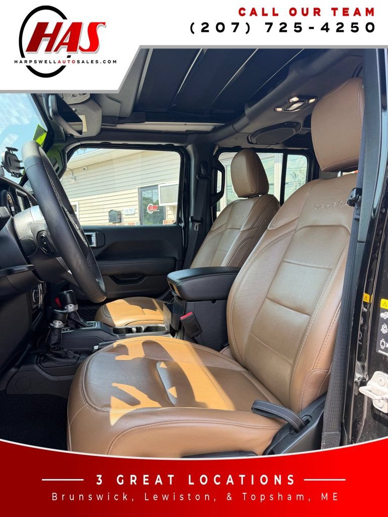 Used 2023 Jeep Wrangler Unlimited Sahara w/ Cold Weather Group AWD/4WD image 10