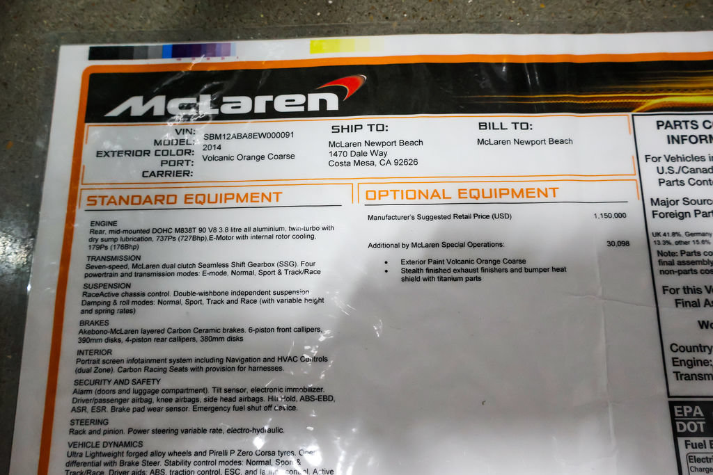 Used 2014 McLaren P1 RWD image 52