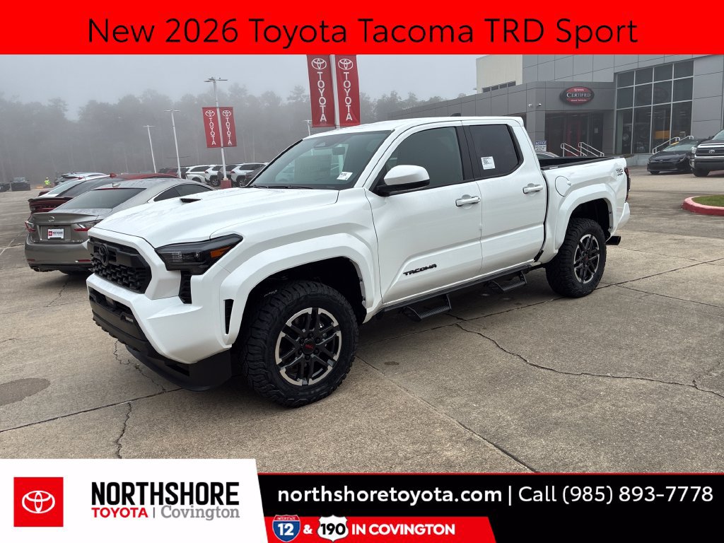 New 2026 Toyota Tacoma TRD Sport AWD/4WD 360° Tour