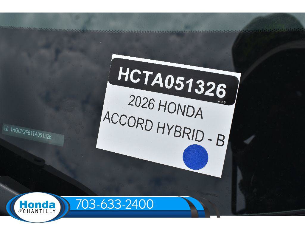 New 2026 Honda Accord Hybrid EX-L image 34