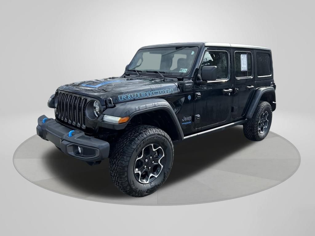 Used 2021 Jeep Wrangler Unlimited Rubicon 4xe w/ Cold Weather Group image 2