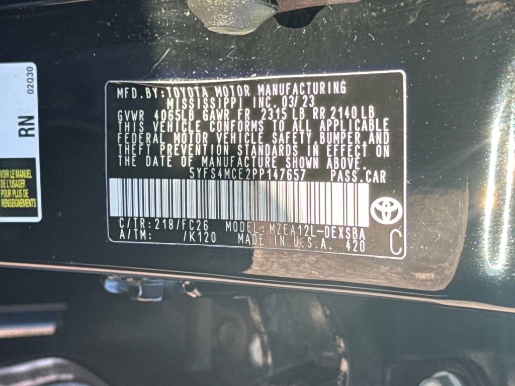 Used 2023 Toyota Corolla SE image 44