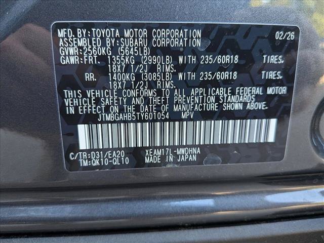 New 2026 Toyota bZ Woodland AWD/4WD image 17