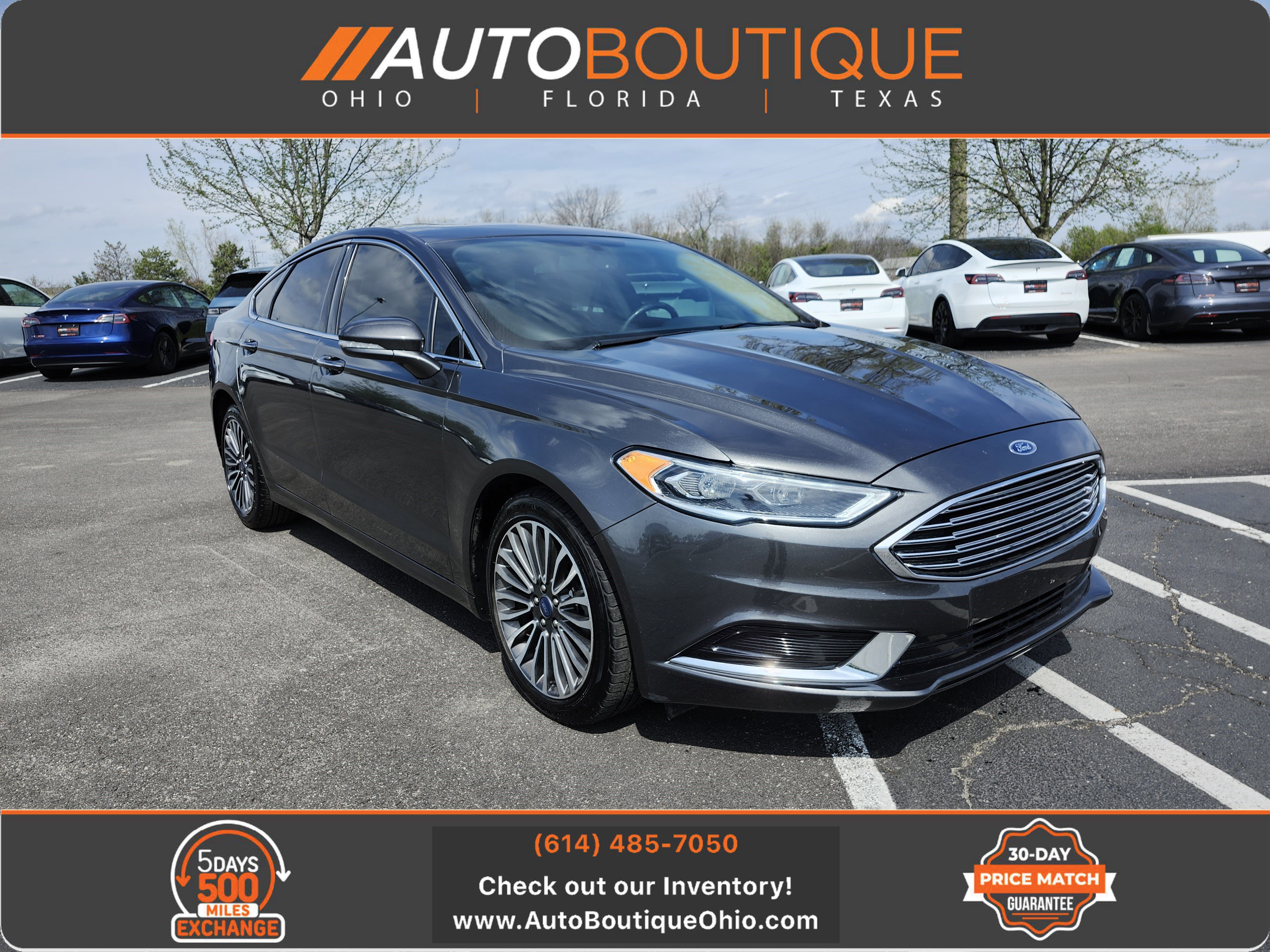 Used 2018 Ford Fusion SE w/ Fusion SE Technology Package image 1