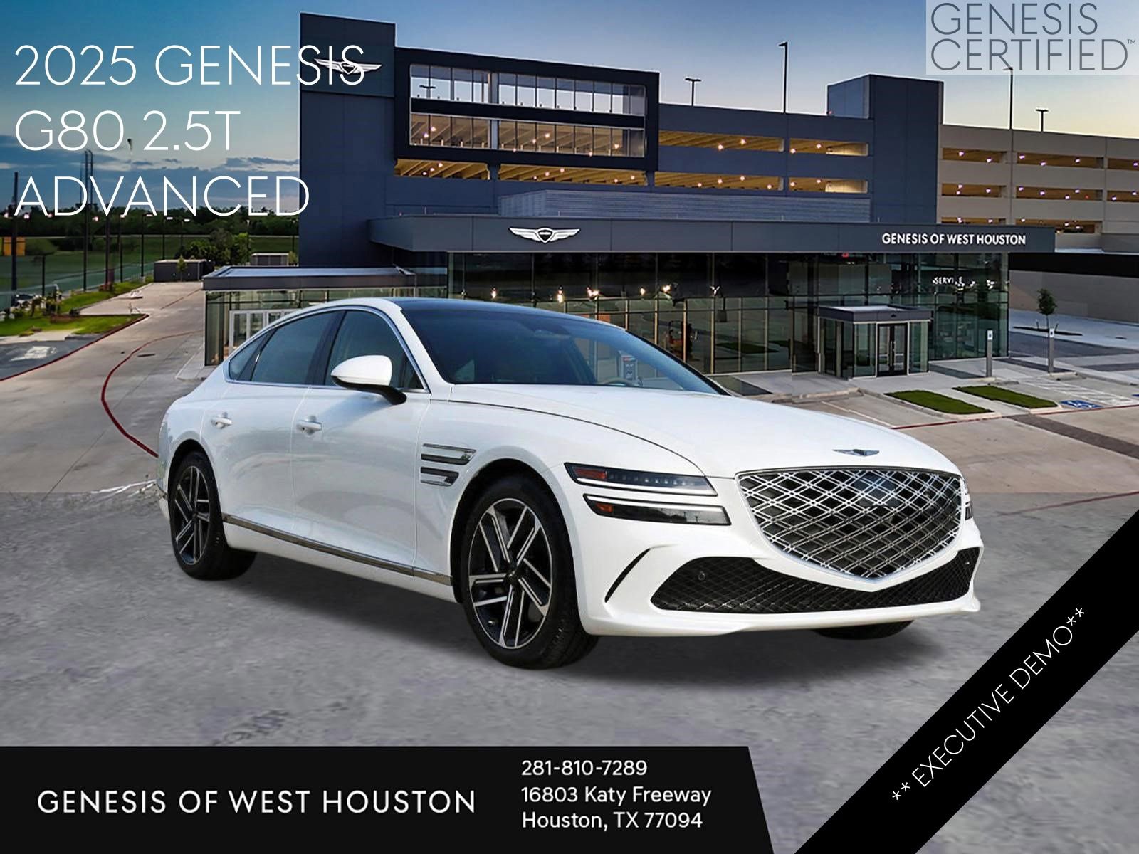 Used 2025 Genesis G80 2.5T Advanced AWD/4WD image 1