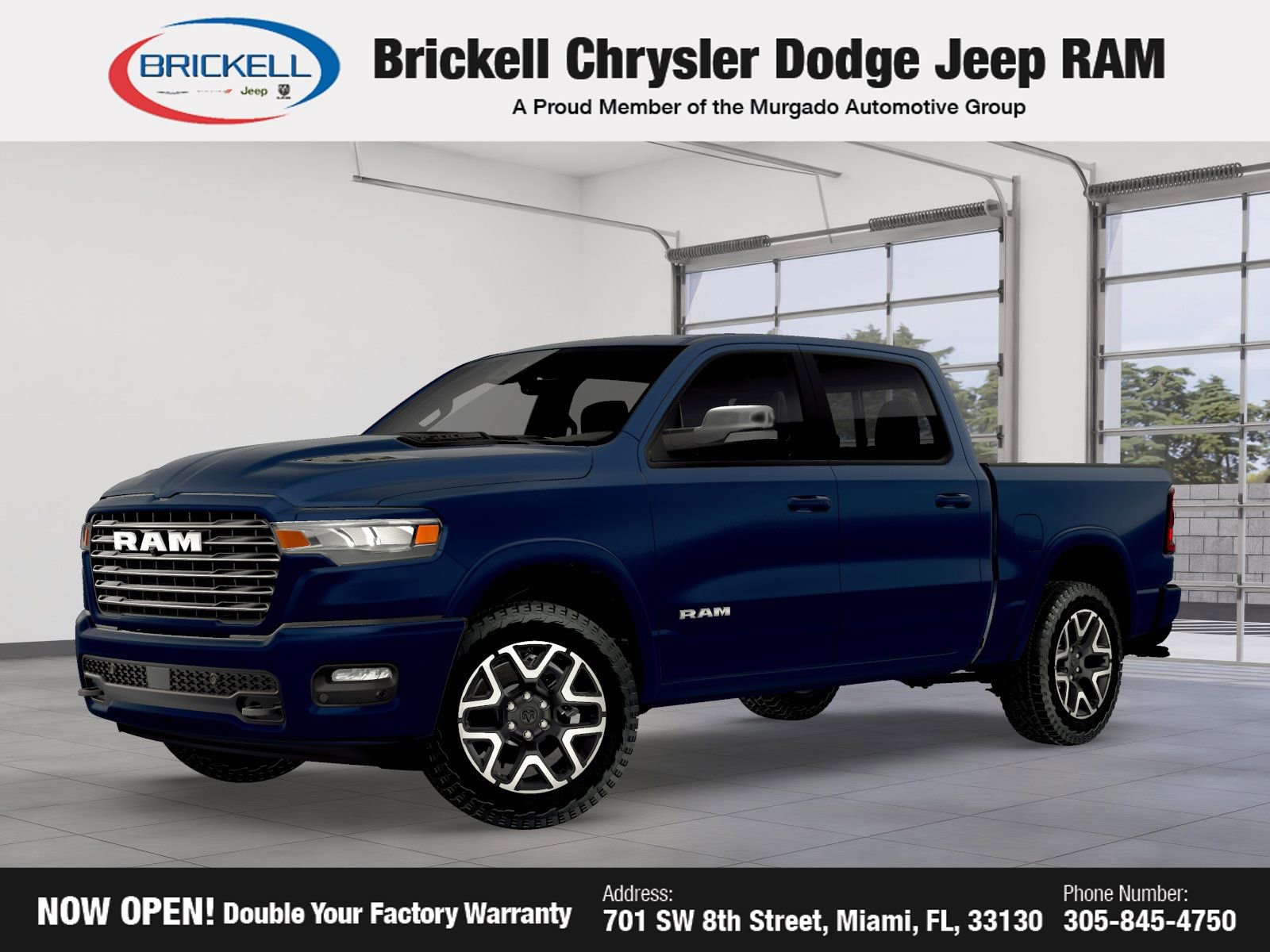 New 2026 RAM 1500 Laramie w/ Sport Appearance Package image 2