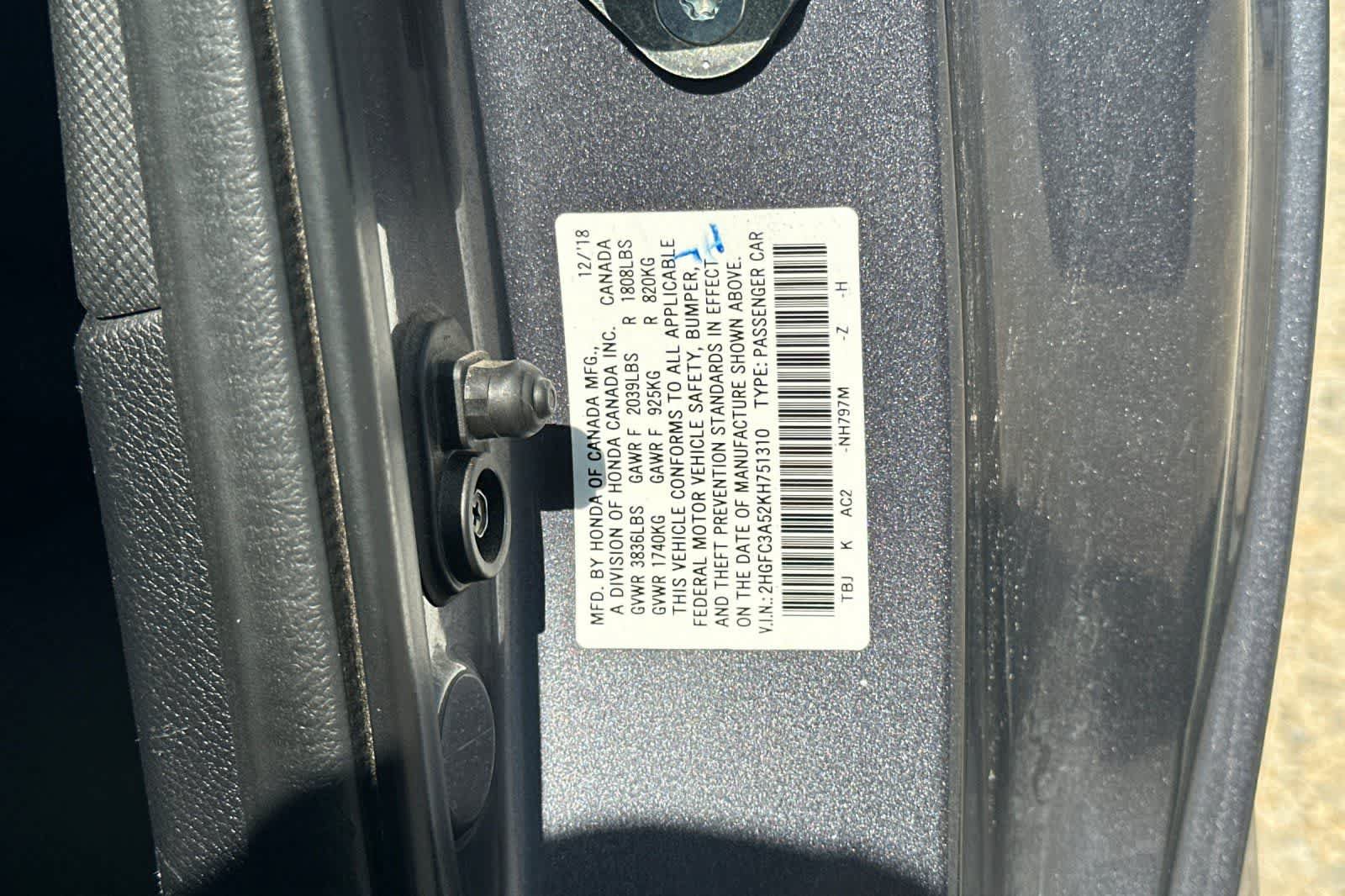 Used 2019 Honda Civic Si image 36