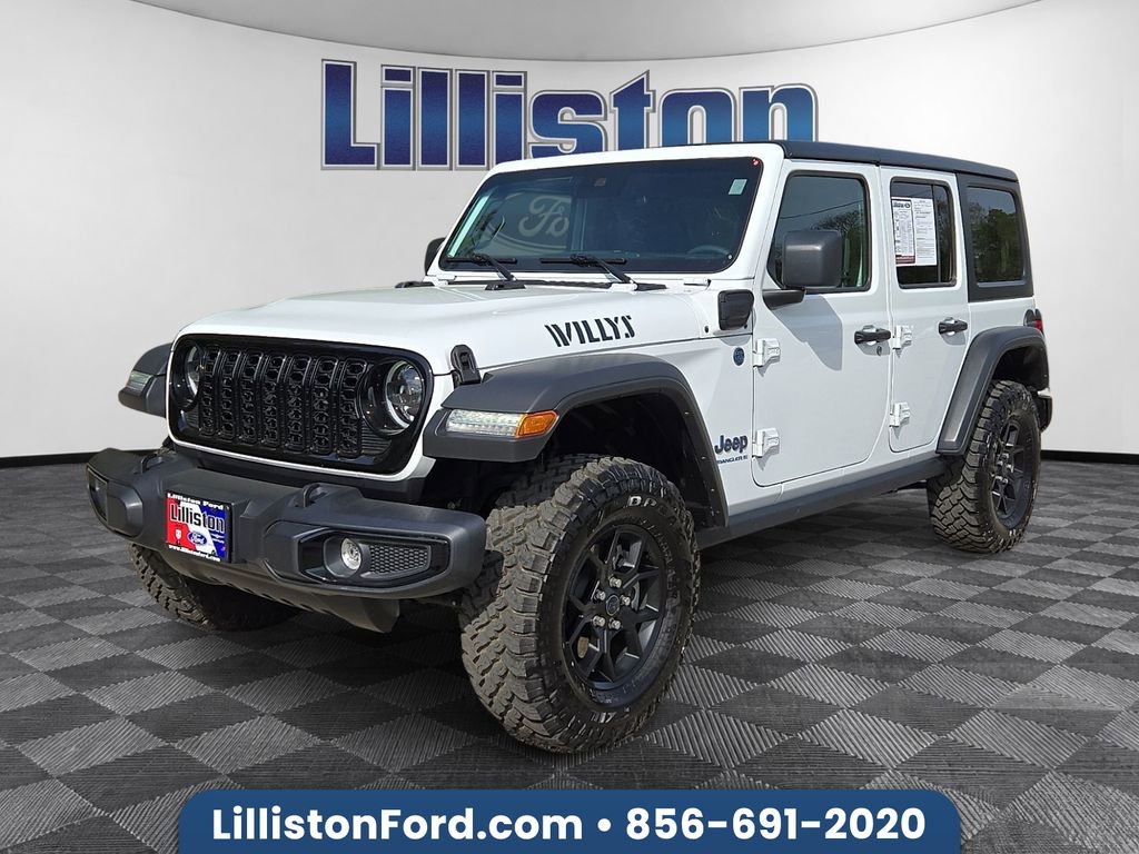 Used 2025 Jeep Wrangler Unlimited Sport S 4xe image 1