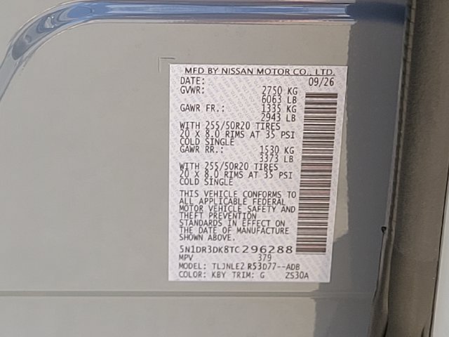 New 2026 Nissan Pathfinder Platinum AWD/4WD image 13