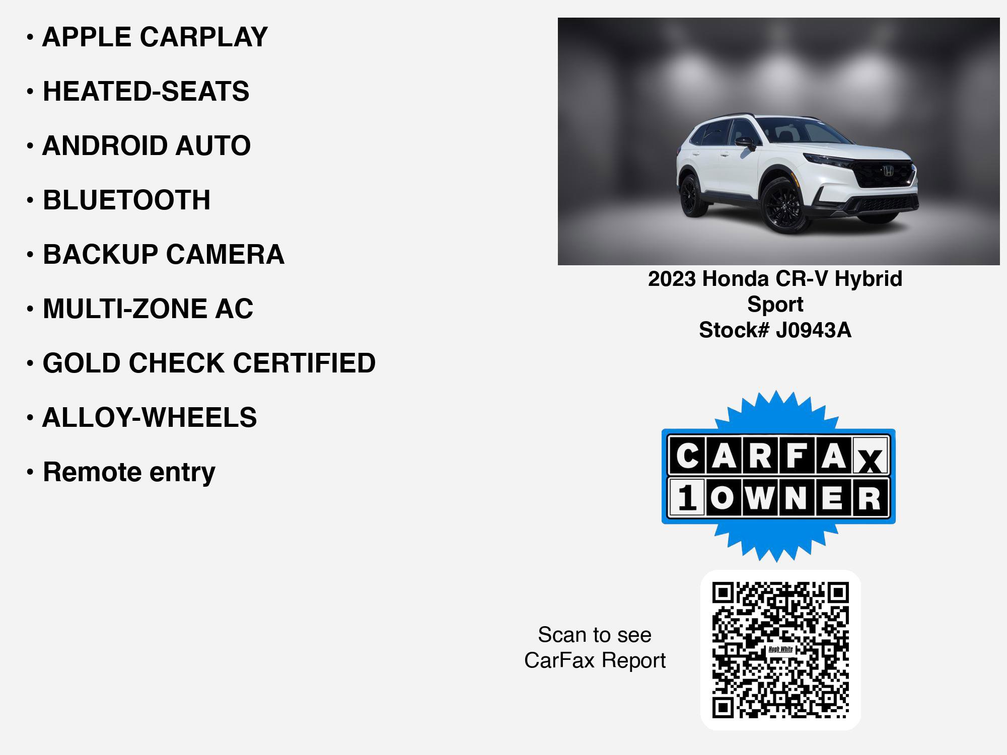 Used 2023 Honda CR-V Sport image 7