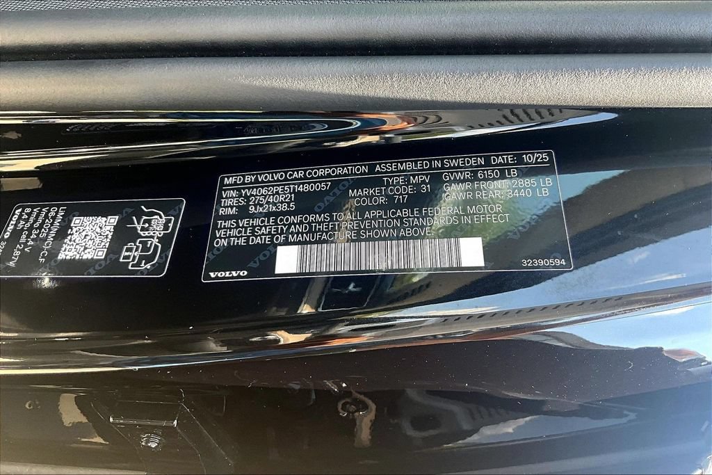 Certified 2026 Volvo XC90 B6 Plus AWD/4WD image 47