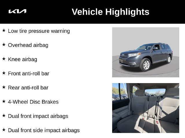Used 2013 Toyota Highlander Plus w/ Protection Pkg AWD/4WD image 15