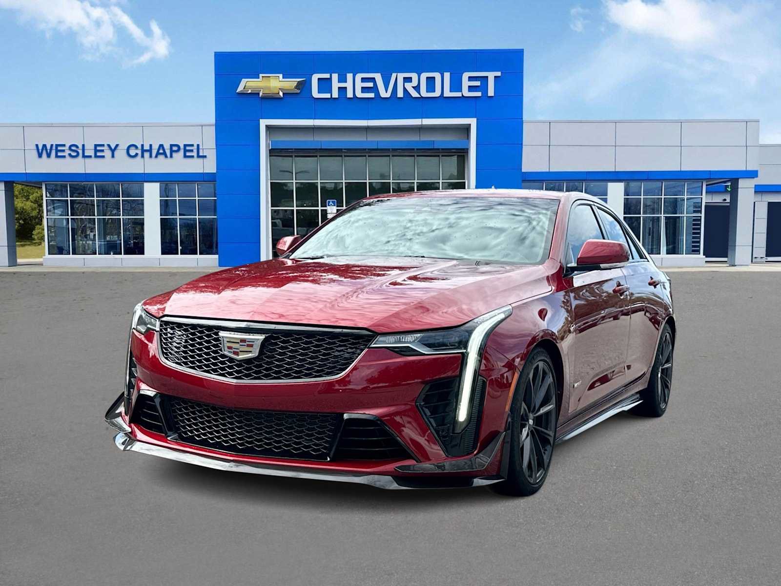 Certified 2023 Cadillac CT4 V Blackwing w/ Carbon Fiber 1 Package RWD image 1