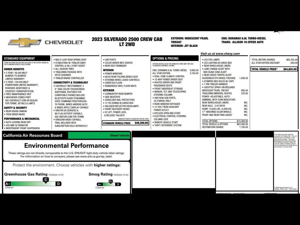 Used 2023 Chevrolet Silverado 2500 LT w/ All Star Edition image 3