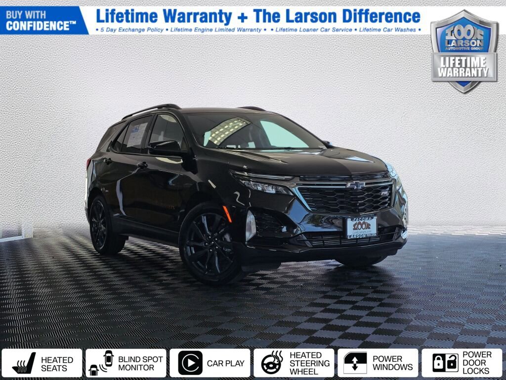Used 2022 Chevrolet Equinox RS w/ RS Leather Package