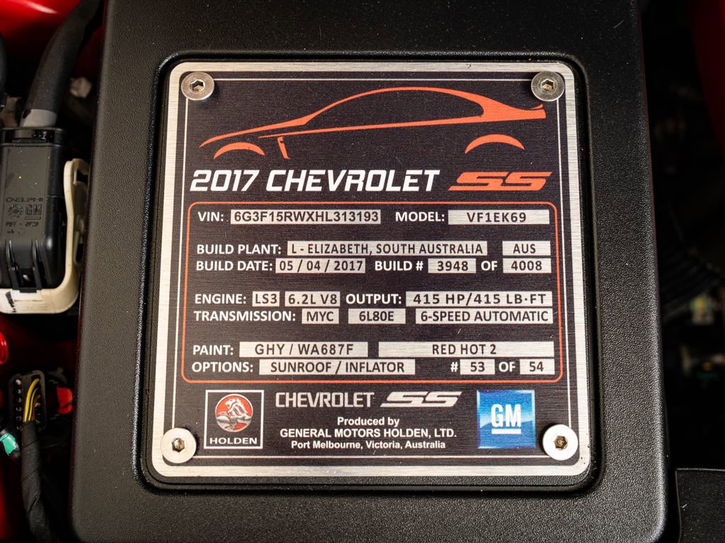 Used 2017 Chevrolet SS RWD image 52