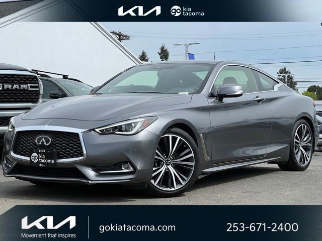 Used 2022 INFINITI Q60 3.0t Luxe w/ Essential Package RWD image 1