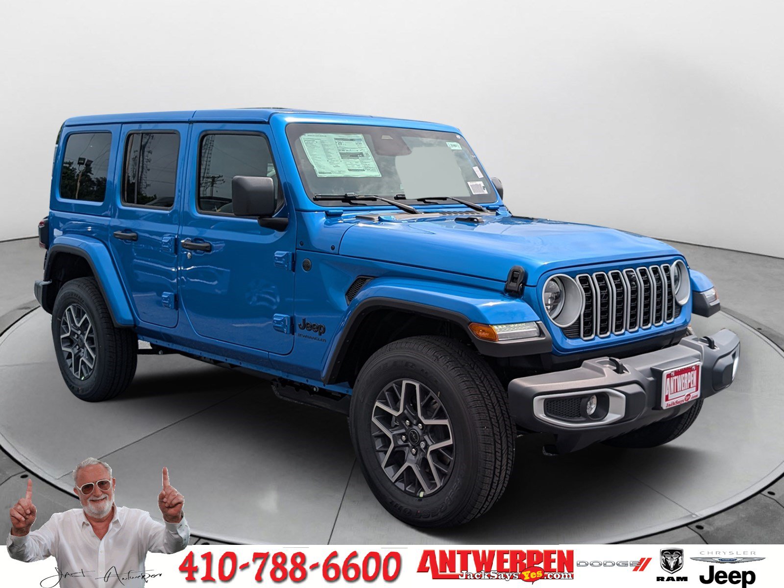 New 2026 Jeep Wrangler Unlimited Sahara w/ Technology Group AWD/4WD image 1