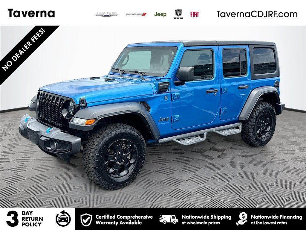 Certified 2023 Jeep Wrangler Unlimited AWD/4WD image 1