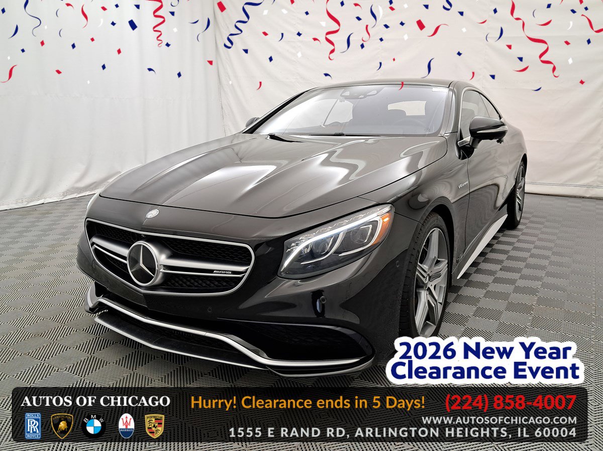 Used 2016 Mercedes-Benz S 63 AMG 4MATIC Coupe