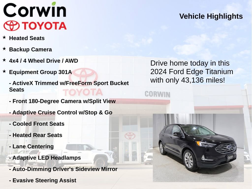 Used 2024 Ford Edge Titanium w/ Equipment Group 301A image 6