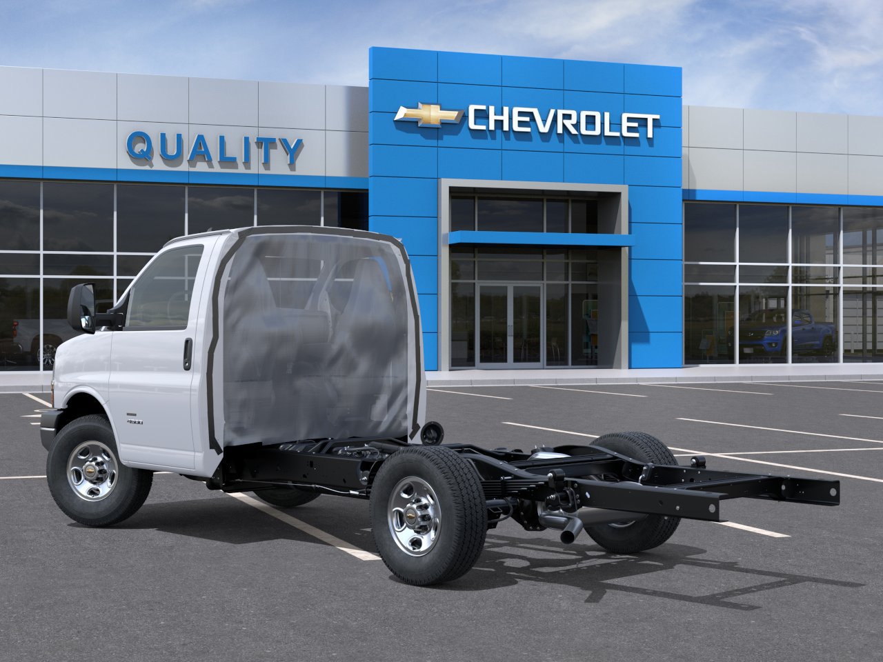New 2025 Chevrolet Express 3500 w/ Power Convenience Package RWD image 34