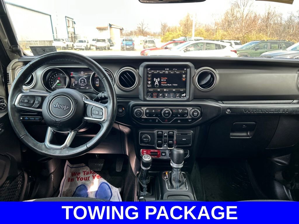 Used 2021 Jeep Wrangler Unlimited Rubicon 4xe w/ Cold Weather Group image 10