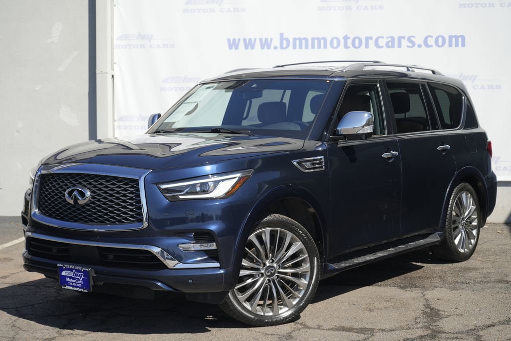 Used 2021 INFINITI QX80 Sensory w/ Cargo Package AWD/4WD image 2