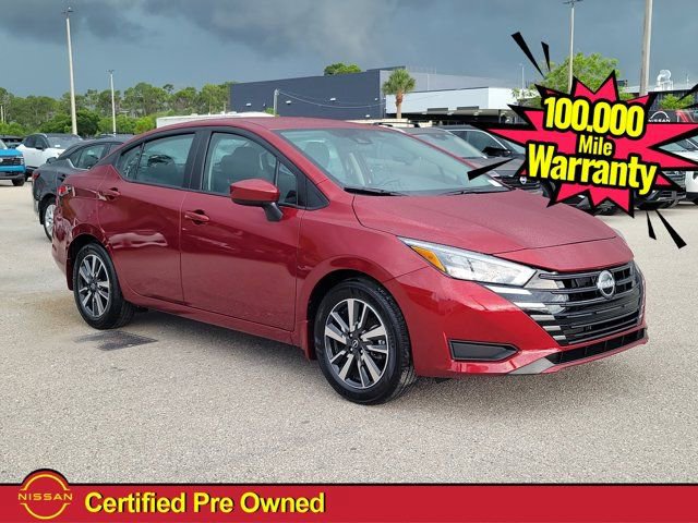 Certified 2025 Nissan Versa SV w/ Trunk Package FWD image 1