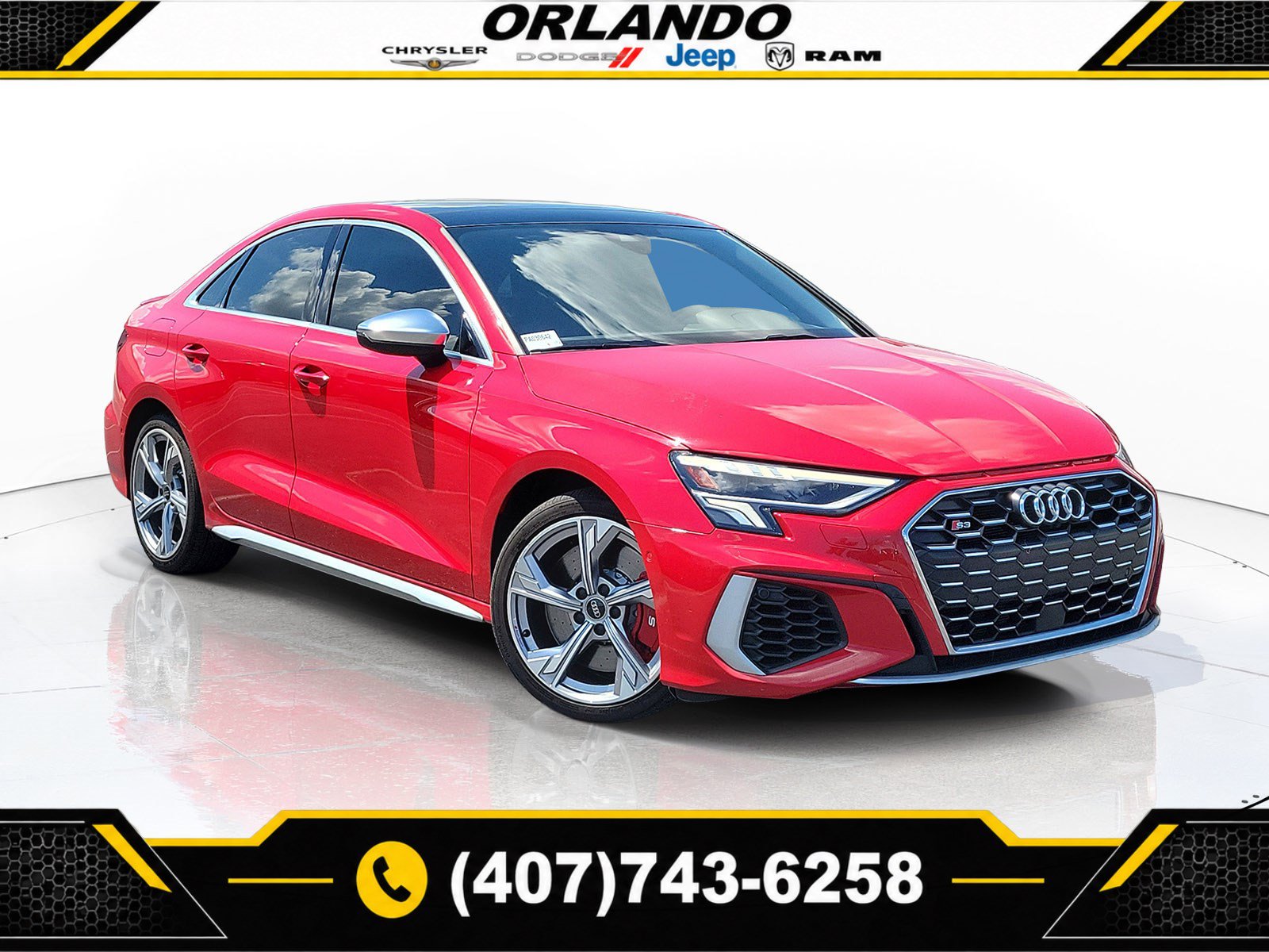 Used 2023 Audi S3 Premium Plus w/ Premium Plus Package AWD/4WD image 1