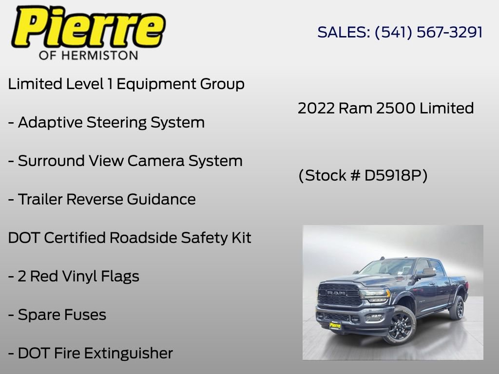 Used 2022 RAM 2500 Limited AWD/4WD image 12