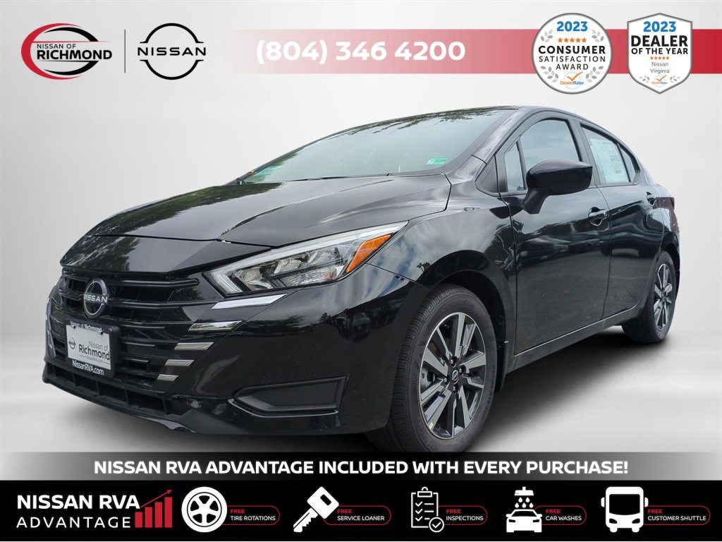 New 2025 Nissan Versa SV w/ Trunk Package image 1