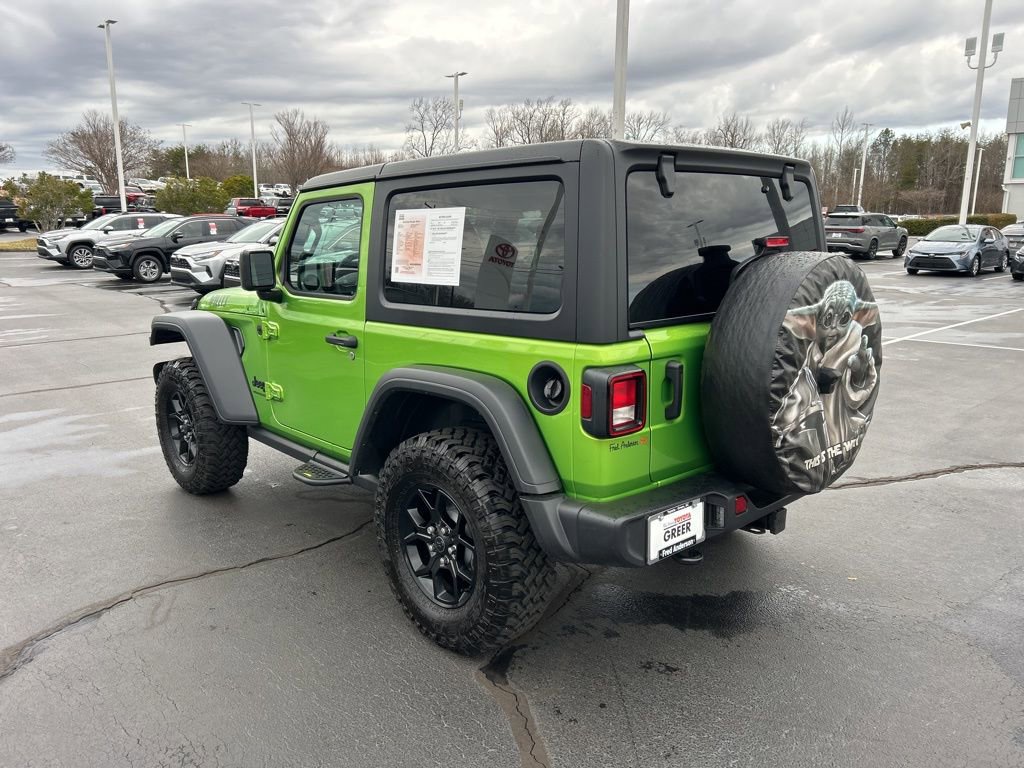 Used 2025 Jeep Wrangler Sport image 18