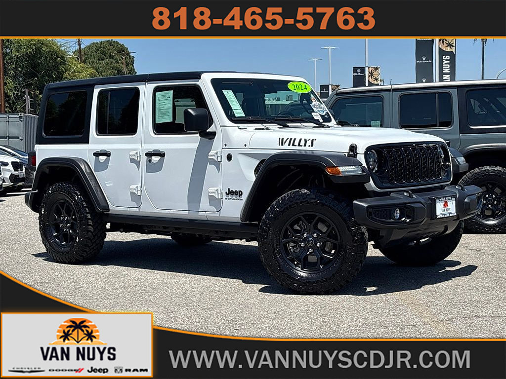 Used 2024 Jeep Wrangler Unlimited Sport AWD/4WD image 1