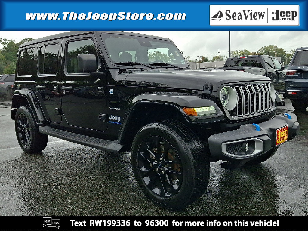 Certified 2024 Jeep Wrangler Unlimited Sahara w/ Technology Group AWD/4WD image 1