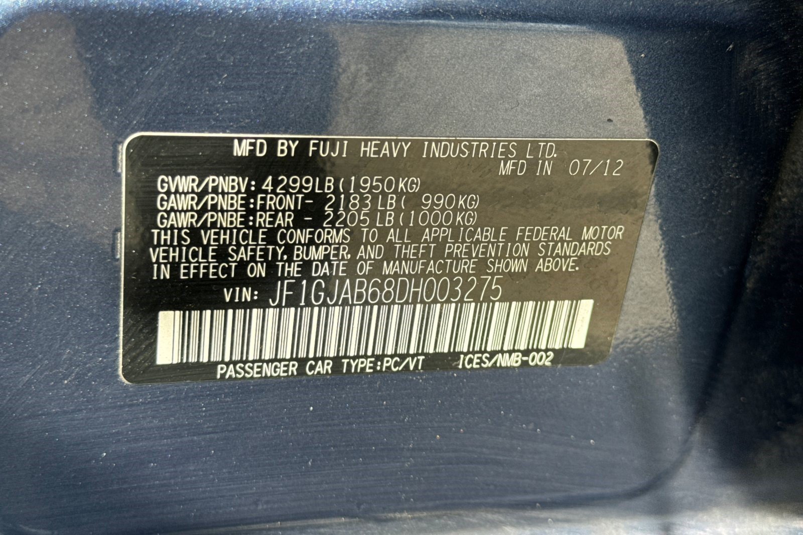Used 2013 Subaru Impreza 2.0i Premium AWD/4WD image 21